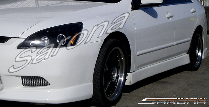Custom Honda Accord  Sedan Side Skirts (2004 - 2007) - $390.00 (Part #HD-011-SS)